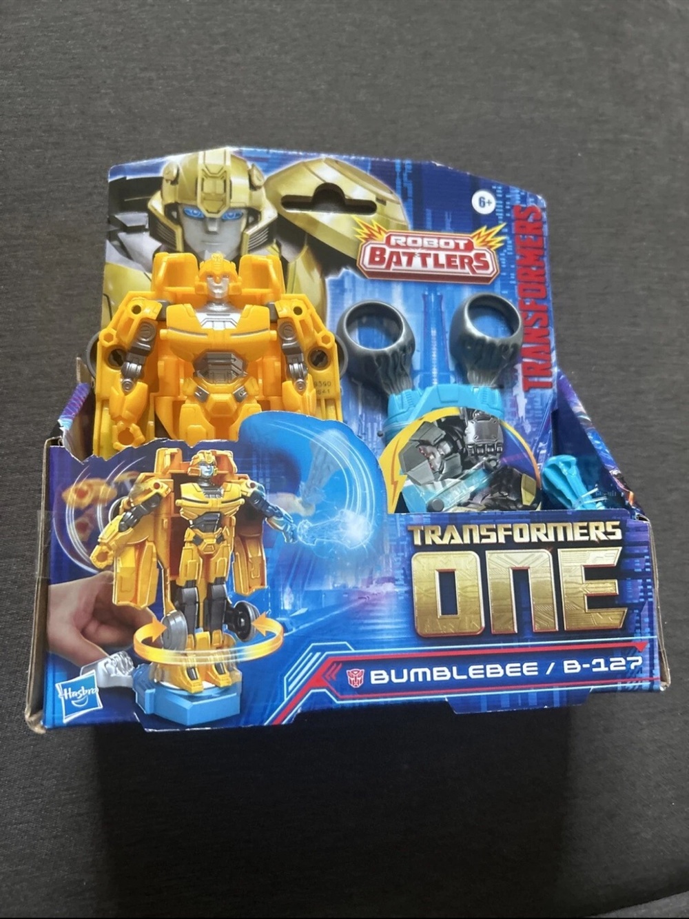 TRANSFORMERS ONE ROBOT BATTLERS BUMBLEBEE 4.5" ACTION FIGURE